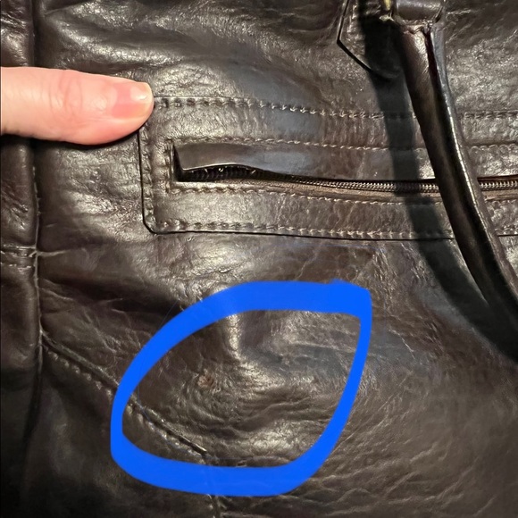 LAND Leather Large Bag Overnight Travel Duffel - Picture 10 of 14